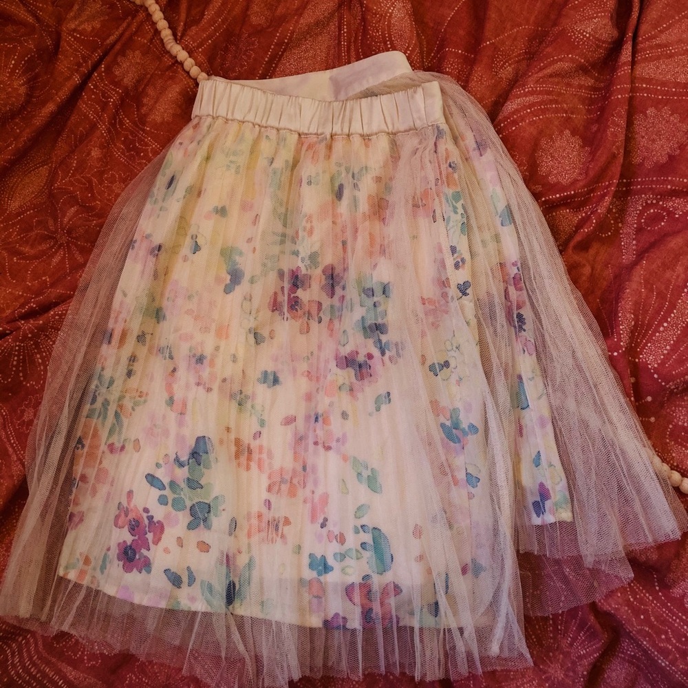 Lauren Conrad Floral Skirt - Picture 2 of 4
